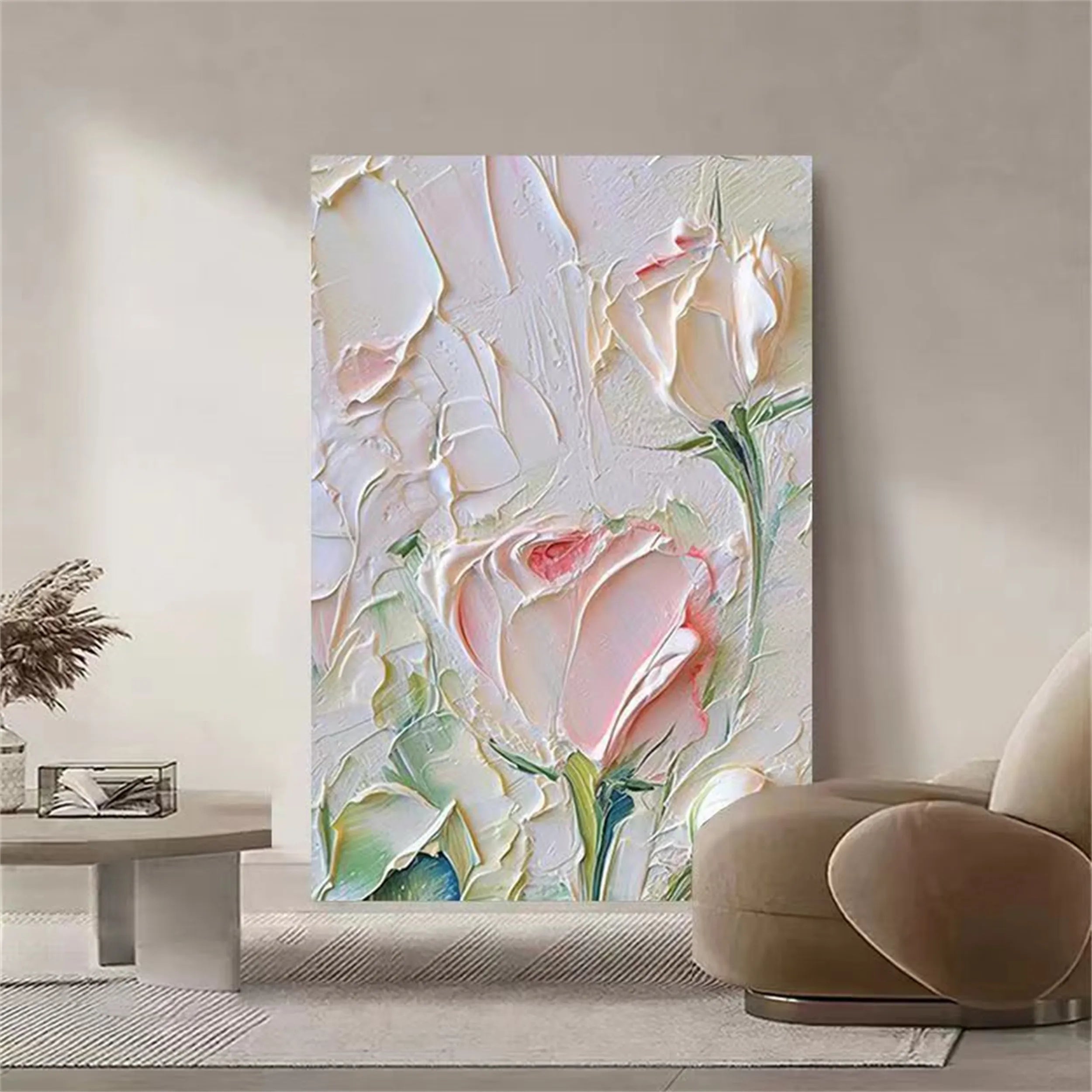 Beautiful Flower and Tree Painting #FT071 - Perfect for Home Decor, Office Wall Art, and Gift Ideas