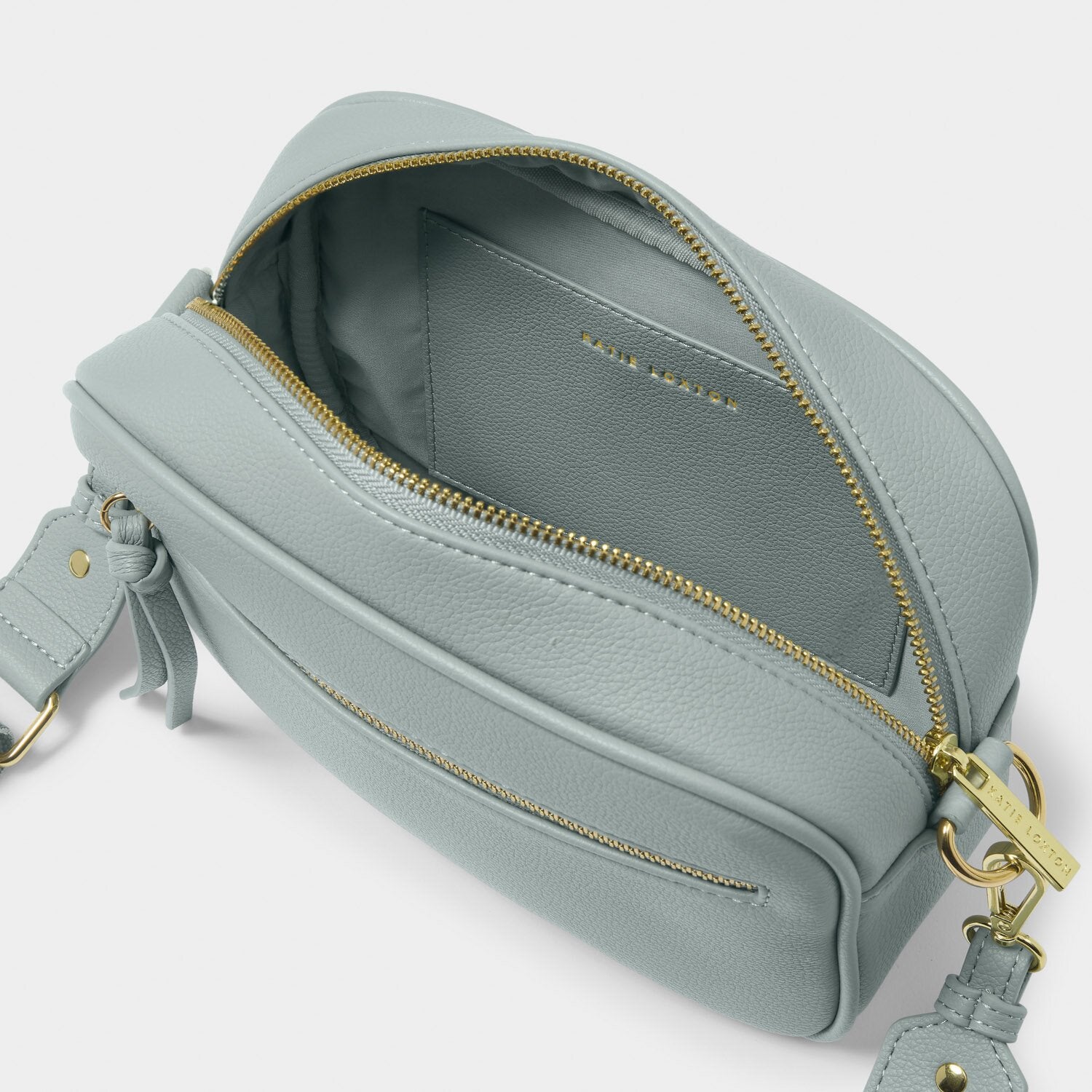 Katie Loxton Hallie Small Crossbody Bag - Duck Egg Blue | Stylish Women's Shoulder Purse for Everyday Use, Travel & Date Night