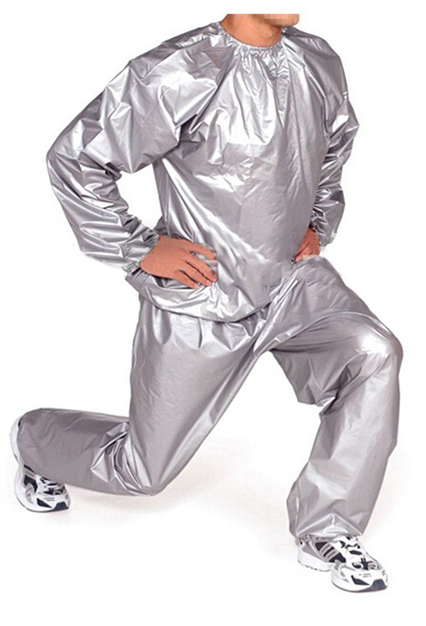 2 Piece Sauna Detox Suit for Weight Loss & Detoxification - Sweat Therapy Outfit for Home Spa, Workout & Relaxation