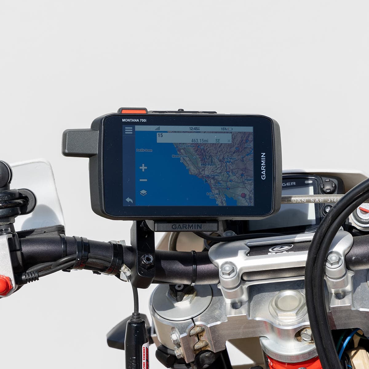 Garmin Motorcycle Mount Kit - Secure GPS Holder for Adventure & Street Bikes - Perfect for Road Trips & Off-Road Riding
