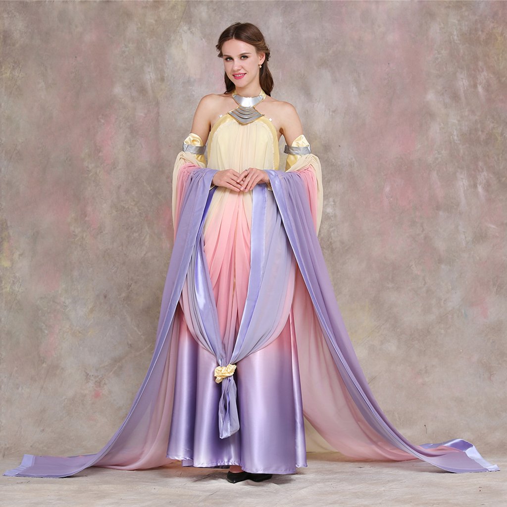 Queen Padme Amidala Cosplay Dress for Women – DIY Costume for Star Wars Fans | Perfect for Halloween, Cosplay Events & Themed Parties