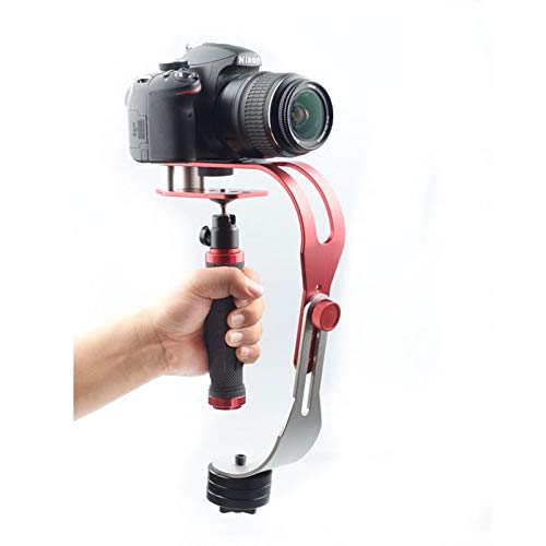Professional 3-Axis Video Camera Stabilizer for GoPro, Smartphone, Canon & Nikon DSLR - Handheld Gimbal for Cameras up to 2.1lbs - Perfect for Vlogging, Travel Filming & Action Shots