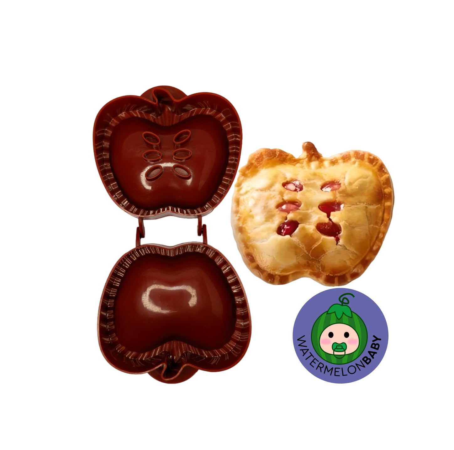 3 Pack Mini Hand Pie Maker Set - Apple, Acorn & Pumpkin Shaped Pie Press, Dough Cutter for Homemade Empanadas, Pocket Pies & Cookies | Perfect for Holiday Baking, Party Snacks & Kids Lunchbox Treats