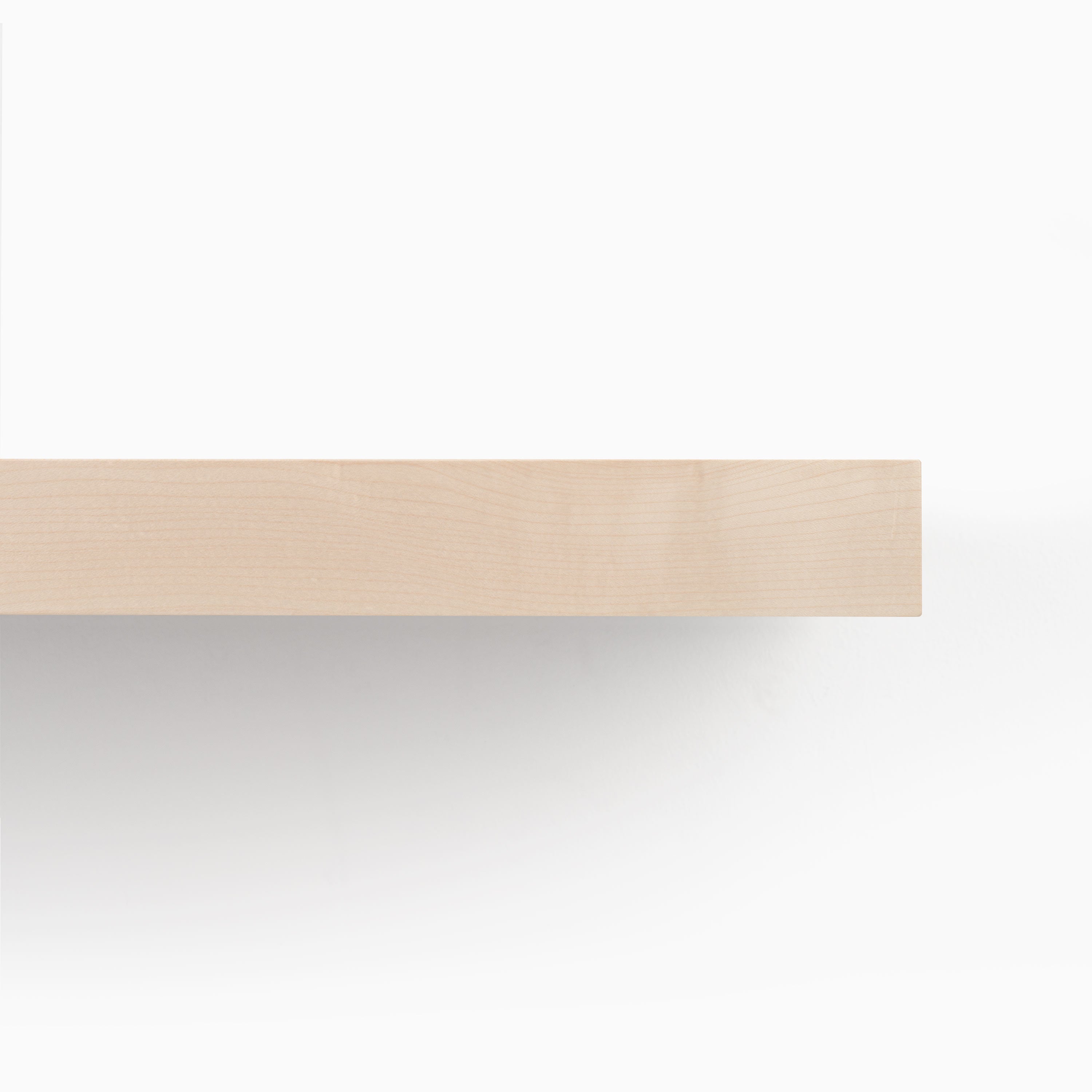 Premium Aksel Inlay Maple Floating Shelf - Modern Wood Wall Shelf for Living Room, Bedroom, Kitchen & Bathroom Decor