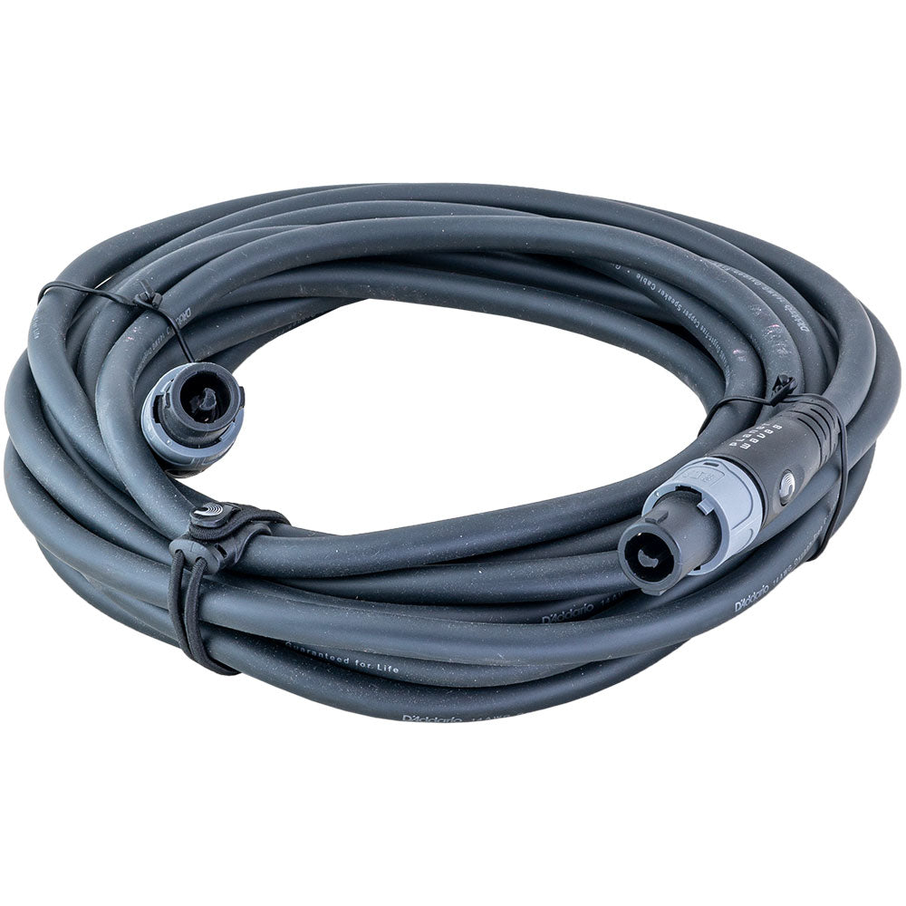 D'Addario Planet Waves 25ft SpeakOn Speaker Cable PW SO 25 - Professional Audio Equipment for Live Performances & Studio Recording