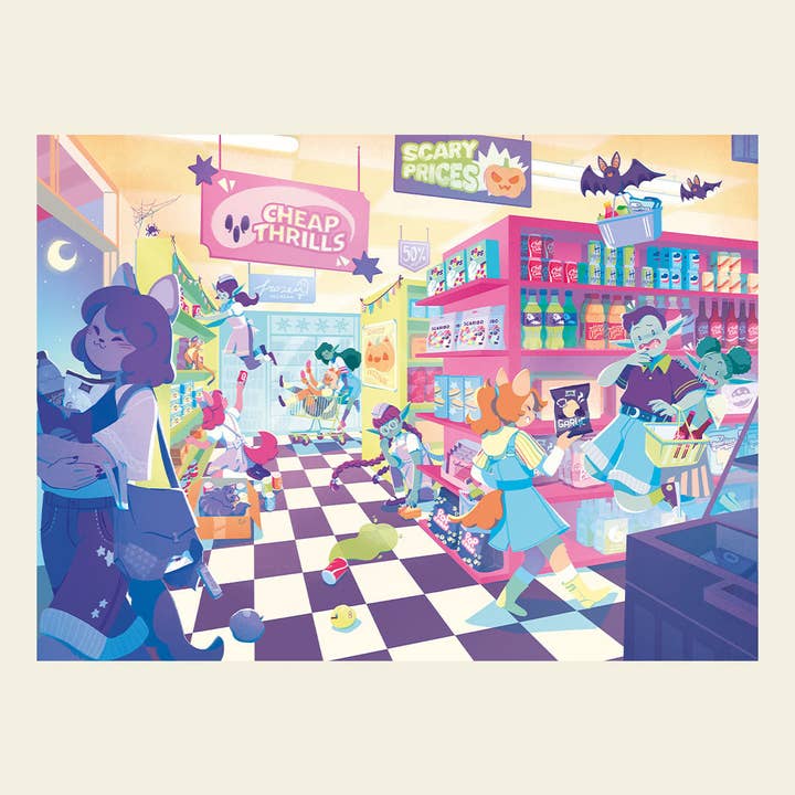 Buy & Bite | 1000-Piece Jigsaw Puzzle for Adults & Teens - Perfect for Family Game Night, Stress Relief & Home Decor
