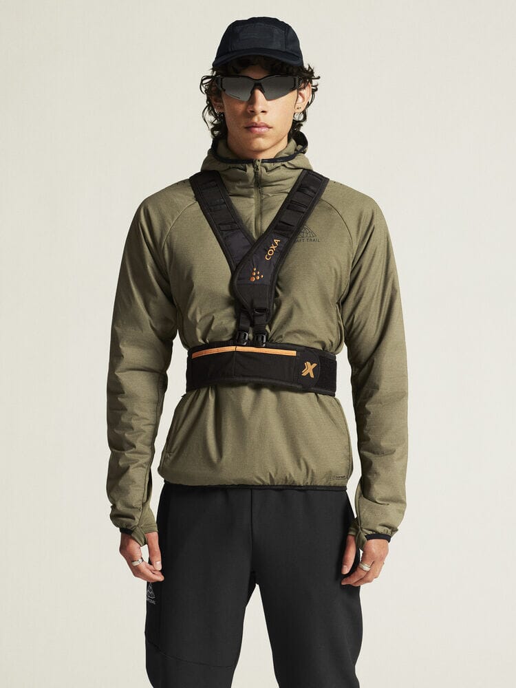 Men's PRO Trail SubZ Padded Hood - Insulated Winter Running Jacket for Cold Weather Hiking & Outdoor Activities
