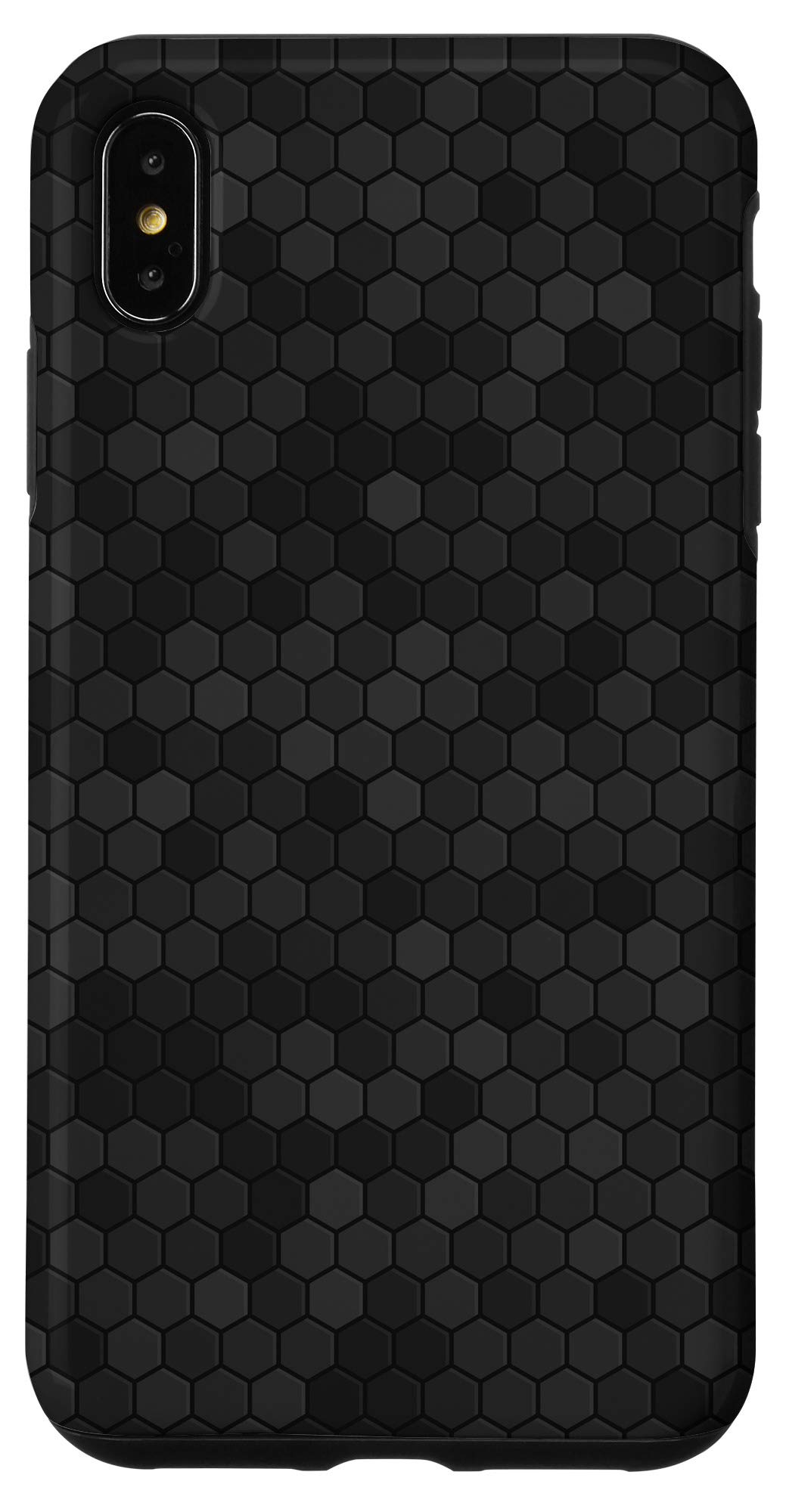 iPhone XS Max Case - Hexagon Geometric Design, Slim Protective Cover with Shock Absorption | Perfect for Everyday Use, Travel & Outdoor Activities