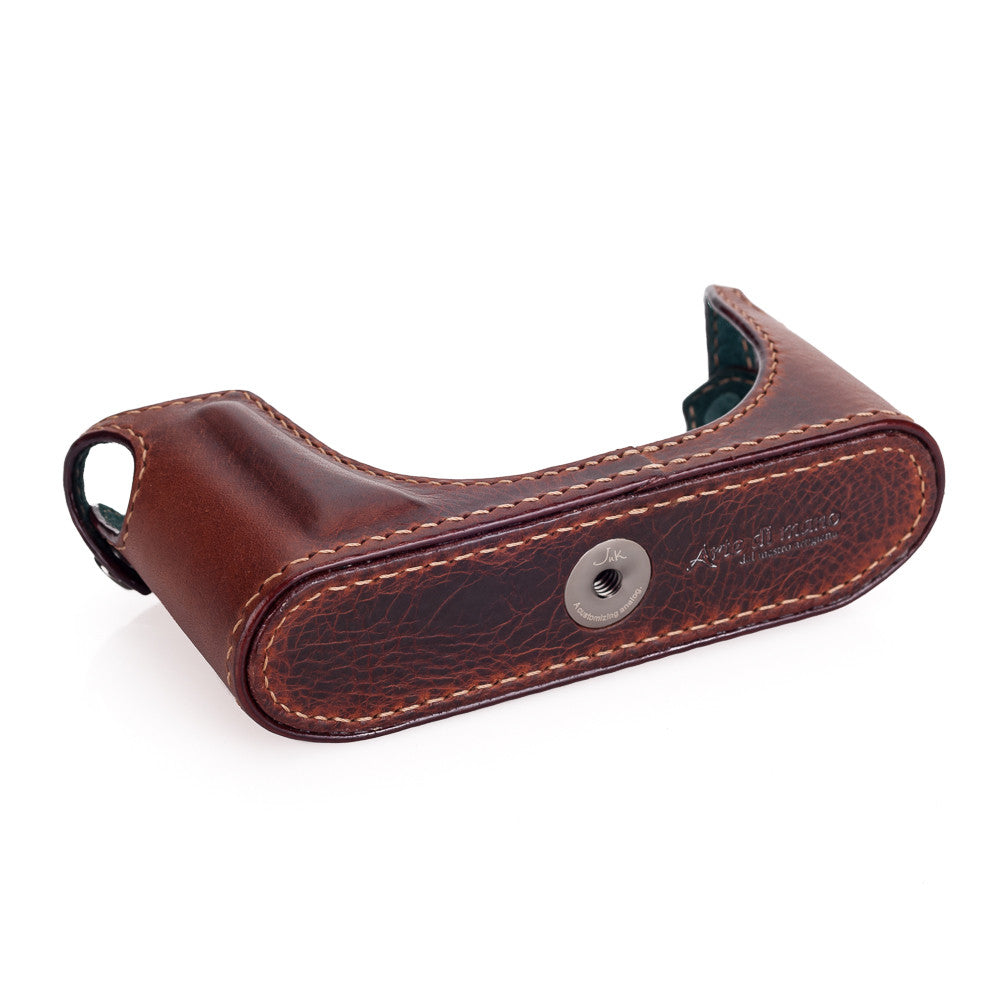 Arte di Mano Genuine Leather Half Case for Leica M6, M-A & MP Cameras - Rally Volpe Edition | Premium Protection & Style for Photography Enthusiasts | Perfect for Travel, Street & Studio Shooting