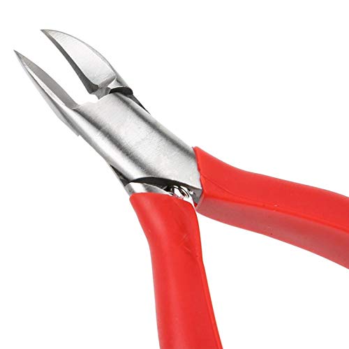 Professional Nail Clipper Set - Stainless Steel Toe & Fingernail Clippers for Home, Salon & Travel (Red) | Manicure Pedicure Tools for Nail Care & Grooming