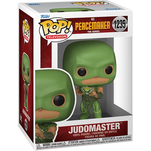 DC Peacemaker The Series Pop! Vinyl Figure - Judomaster Collectible Toy [1235] - Perfect for Fans, Display & Gift Giving
