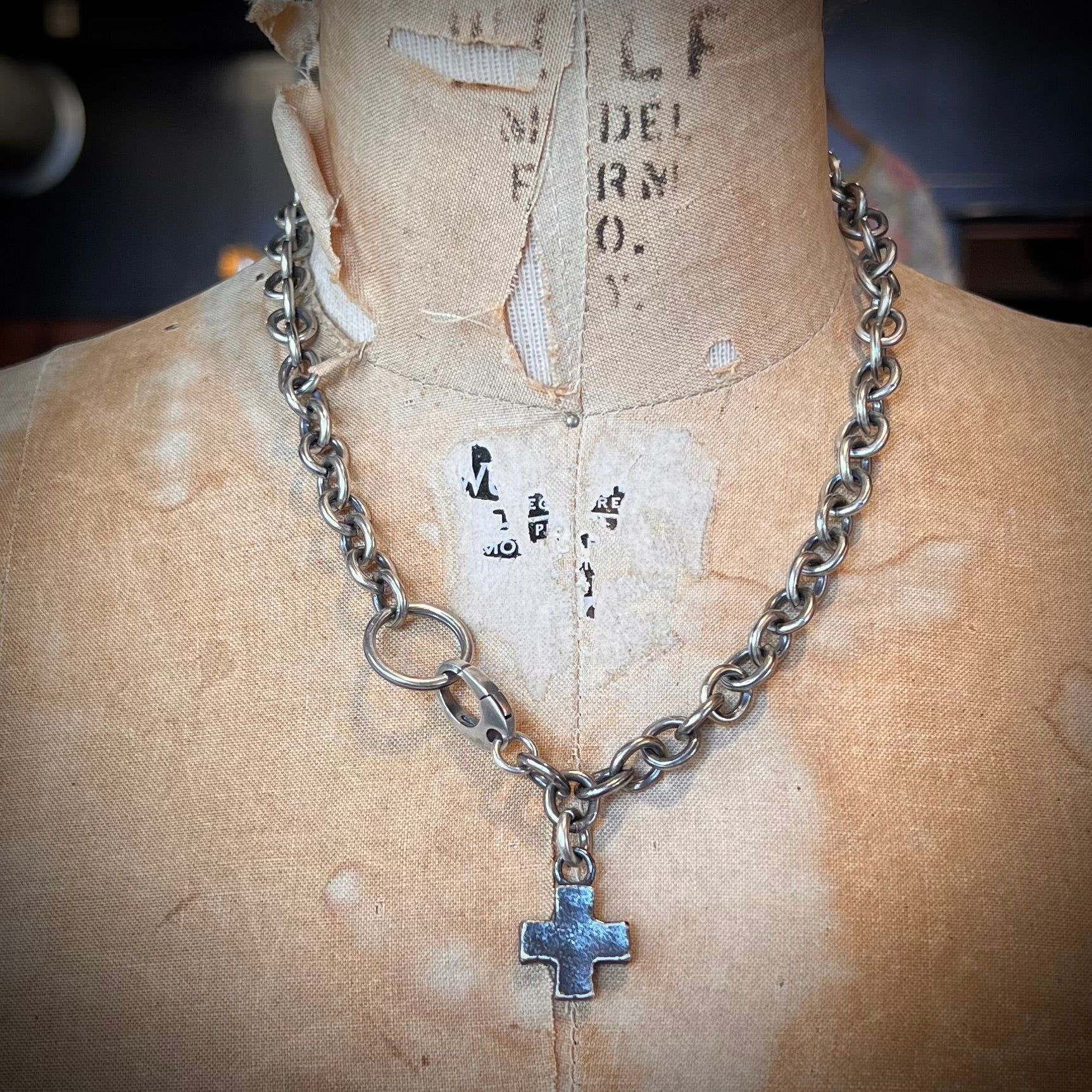Sterling Silver Plus Sign Square Cross Pendant Necklace for Women - Elegant Religious Jewelry Gift for Christmas, Baptism & Everyday Wear