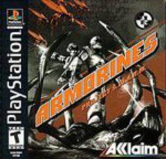Armorines Project SWARM - Complete in Box (CIB) for PlayStation 1 PS1 - Classic Retro Video Game for Collectors & Gamers - Perfect for Nostalgic Gaming Nights & Retro Gaming Collections