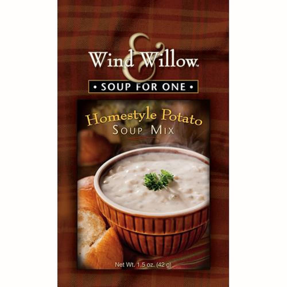 Wind & Willow Homestyle Potato Soup Mix - Easy & Delicious Instant Soup for Quick Meals - Perfect for Lunch, Dinner & Cozy Family Gatherings
