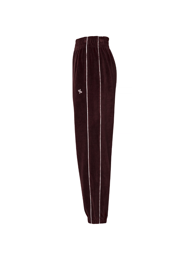 Velour Track Jogger Pants for Women - Soft & Comfortable Lounge Pants - Perfect for Yoga, Running, Gym Workouts & Casual Wear