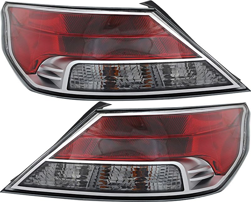 2009-2011 Acura TL LED Tail Lights Replacement Set - Driver & Passenger Side - Enhance Visibility & Style for Night Driving