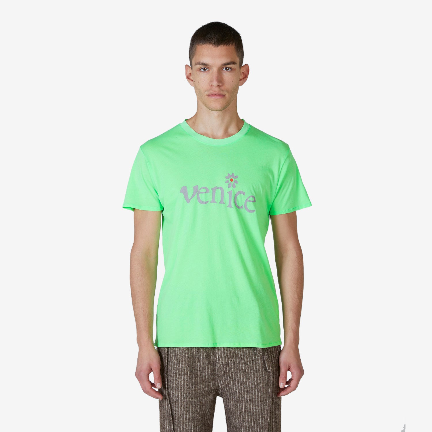 Unisex Venice Graphic T-Shirt - Soft Cotton Green Tee for Men & Women | Casual Wear, Travel, Street Style
