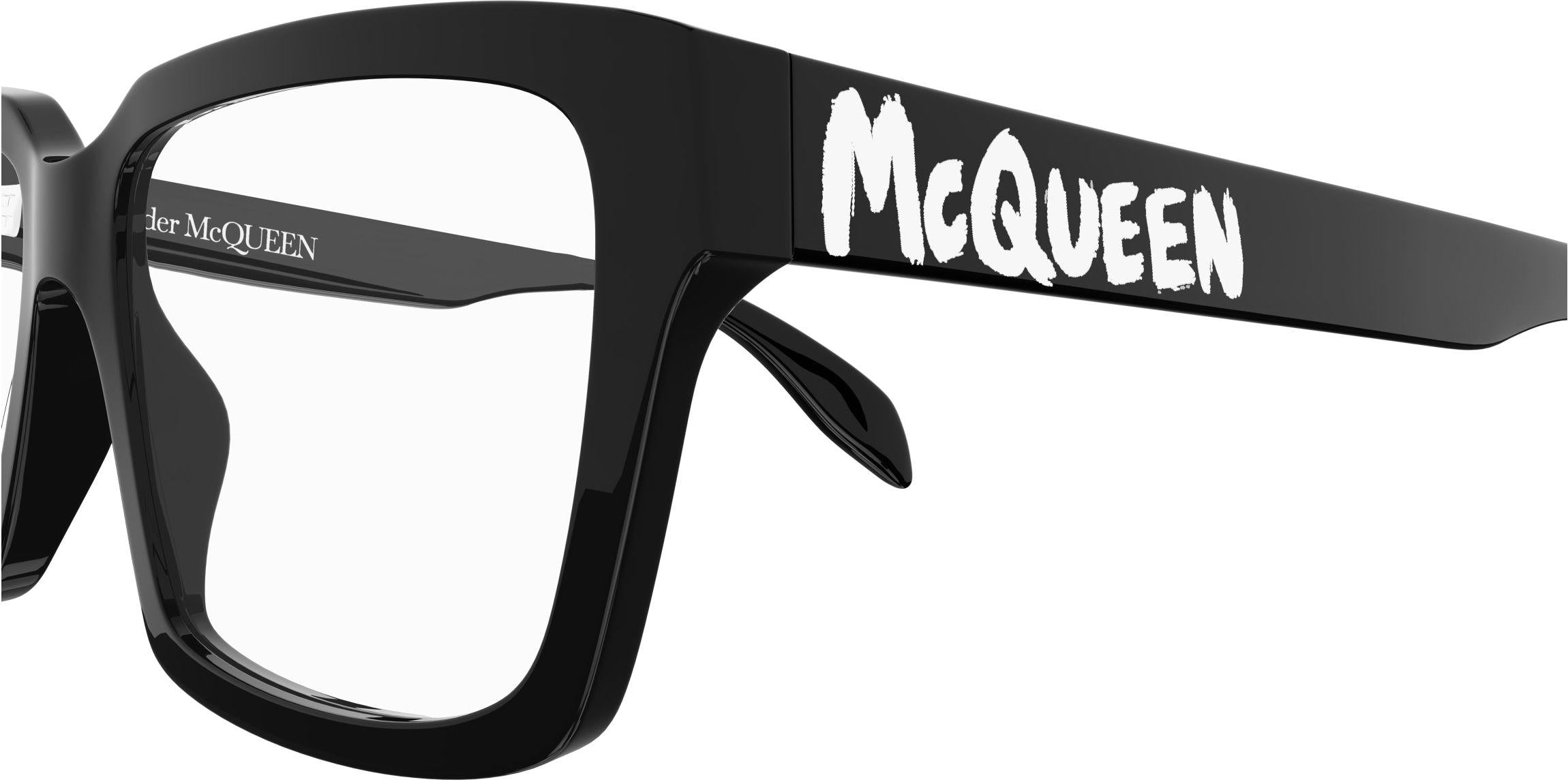 Alexander McQueen AM0332O Casual Eyeglasses - Stylish & Lightweight Frame for Men & Women - Perfect for Everyday Wear, Work & Outdoor Activities