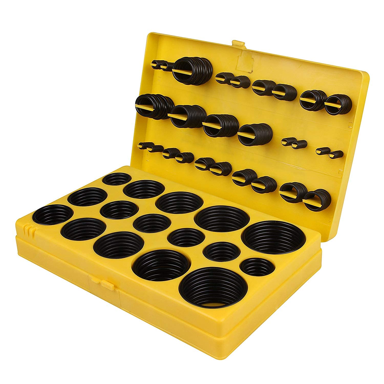 420 Pcs 32 Sizes Rubber O-Ring Assortment Kit - Sealing Washers for Plumbing, Maintenance & Engineering - Perfect for Pipe Fittings, Automotive Repairs & DIY Projects