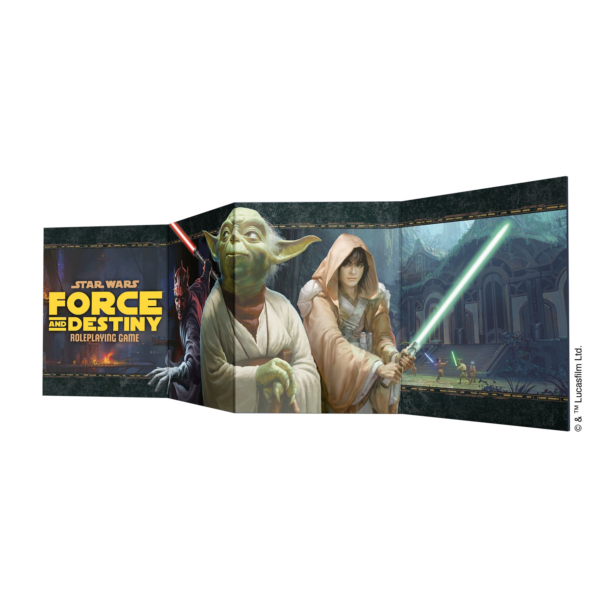 Star Wars Force and Destiny RPG Game Master's Kit - Ultimate Guide for Fantasy Tabletop Roleplaying Adventures | Perfect for Game Nights, Campaigns & Storytelling