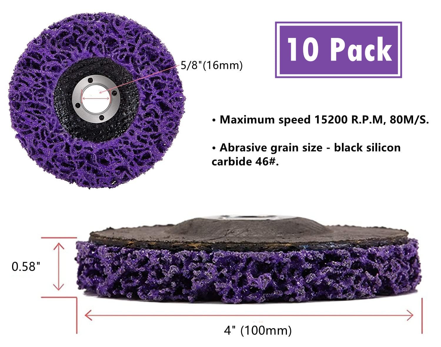 10 Pcs 5/8