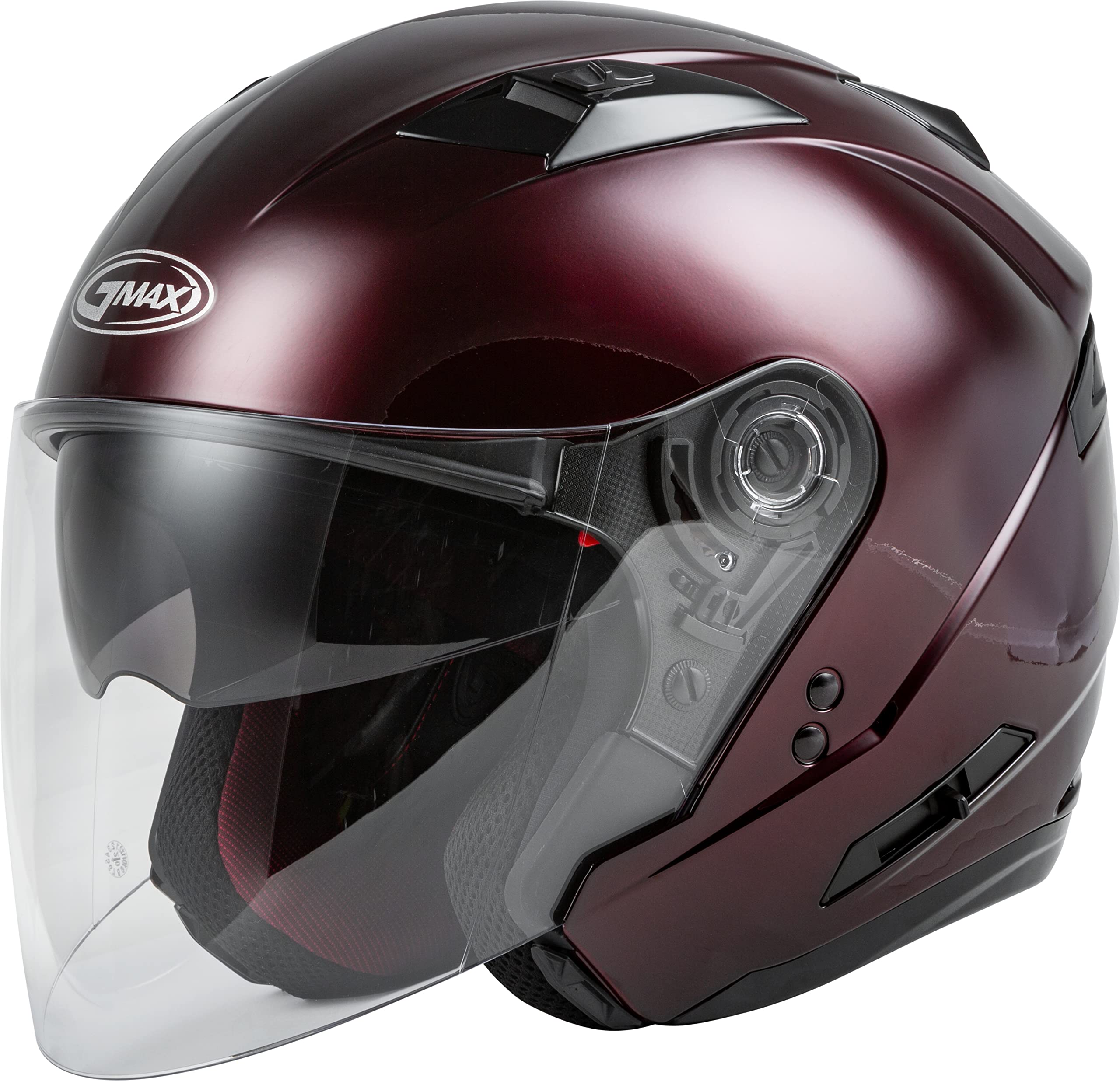 OF-77 Open-Face Motorcycle Helmet - Lightweight DOT Approved for Men & Women - Perfect for Cruiser, Scooter & Street Riding