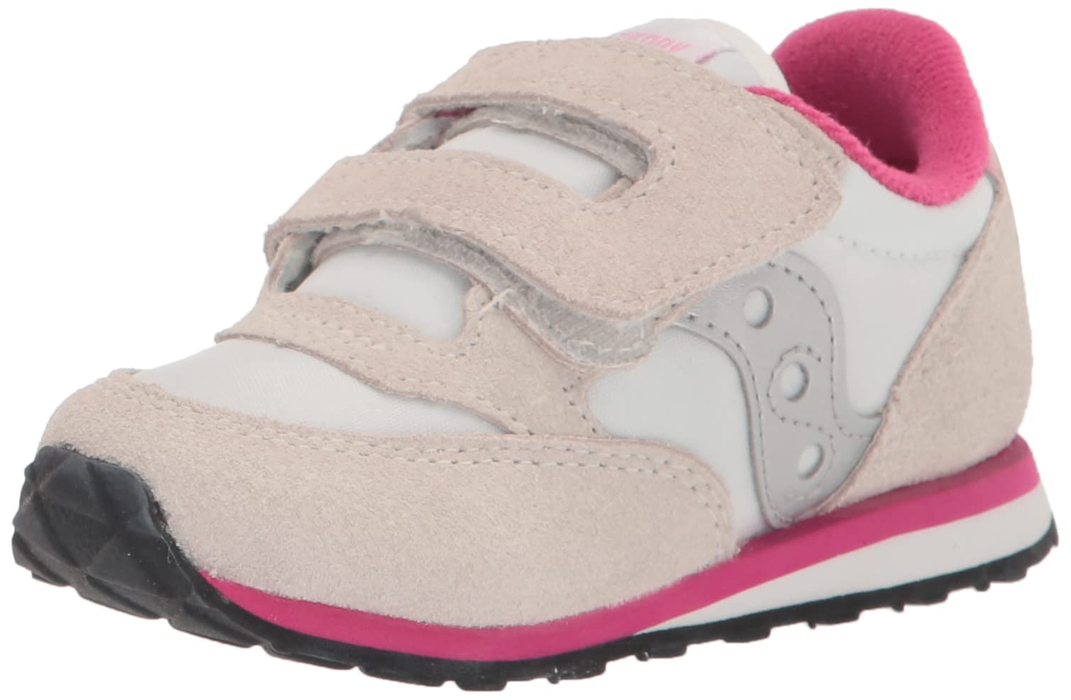 Saucony Unisex Kids Jazz Hook & Loop Sneakers - Lightweight Comfortable Seasonal Shoes for School, Play & Everyday Wear