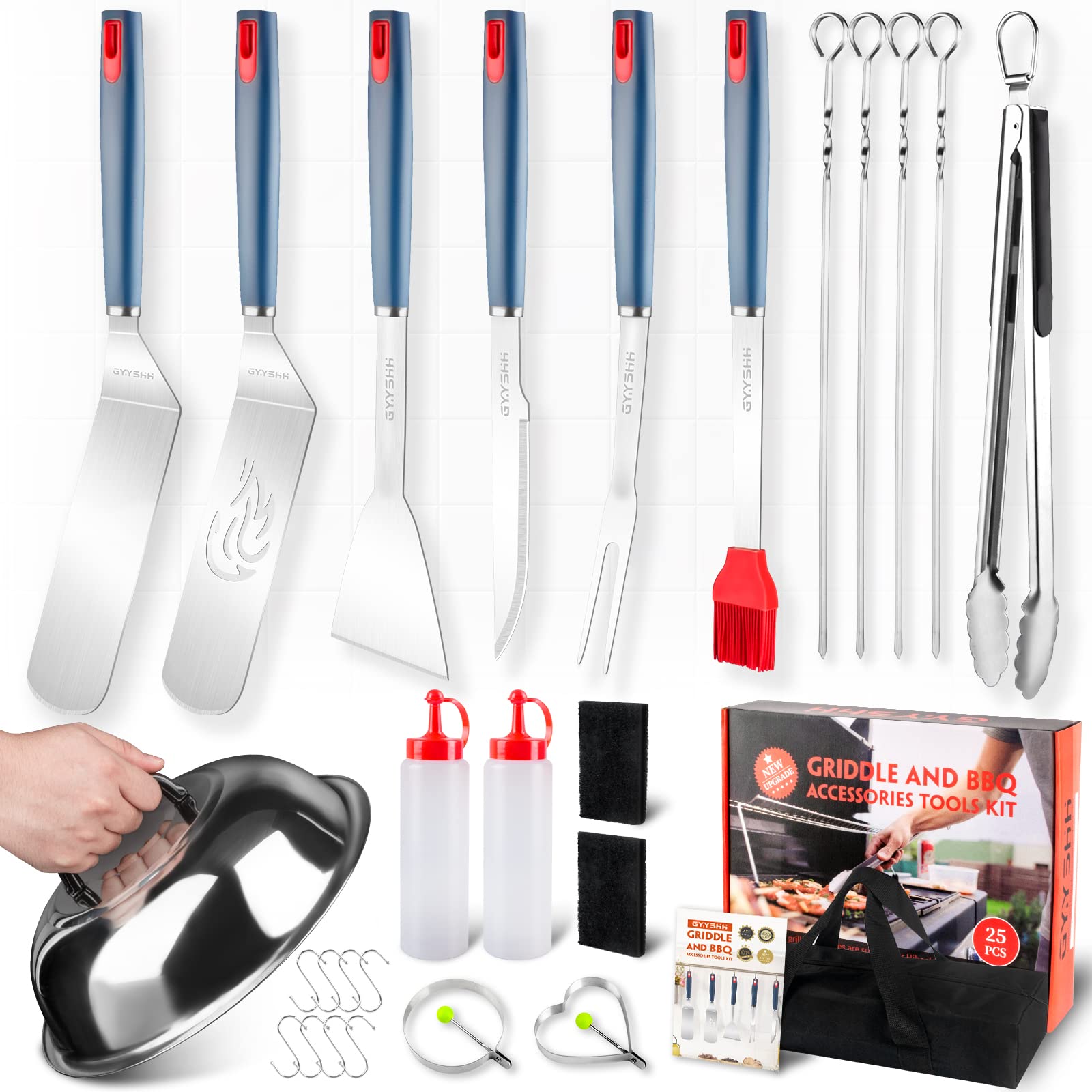 27 PCS Blackstone Griddle Accessories Kit - 17.4