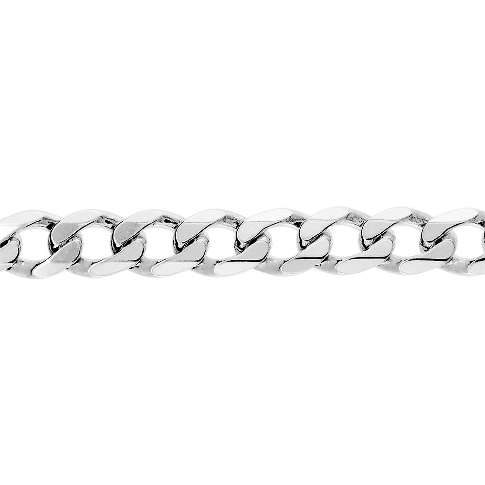 Sterling Silver 5.5mm Curb Cuban Link Chain Necklace & Bracelet Set for Men & Women - Nickel Free, Beveled Edges, Italy Crafted (7-30 Inch) - Perfect for Gifts, Weddings & Everyday Fashion Accessories