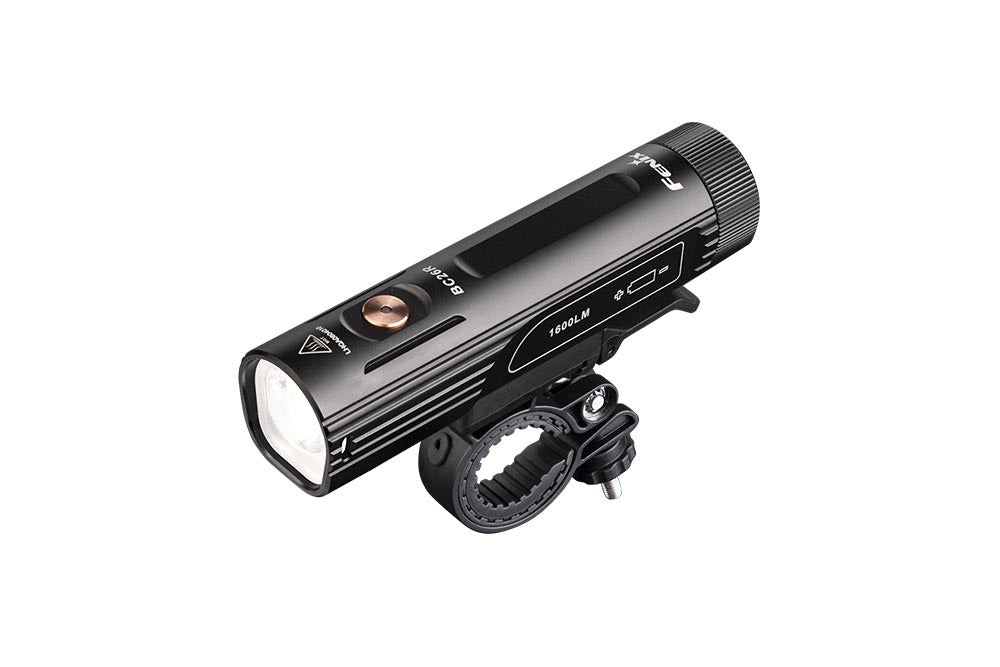 Fenix BC26R 1600 Lumen USB-C Rechargeable Bike Light with BC05R V2 Free Gift - Perfect for Night Cycling, Mountain Biking & Commuting
