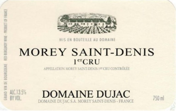 2019 Domaine Dujac Morey St. Denis Premier Cru Red Wine - 750ml Bottle | Premium French Burgundy for Fine Dining & Wine Collecting