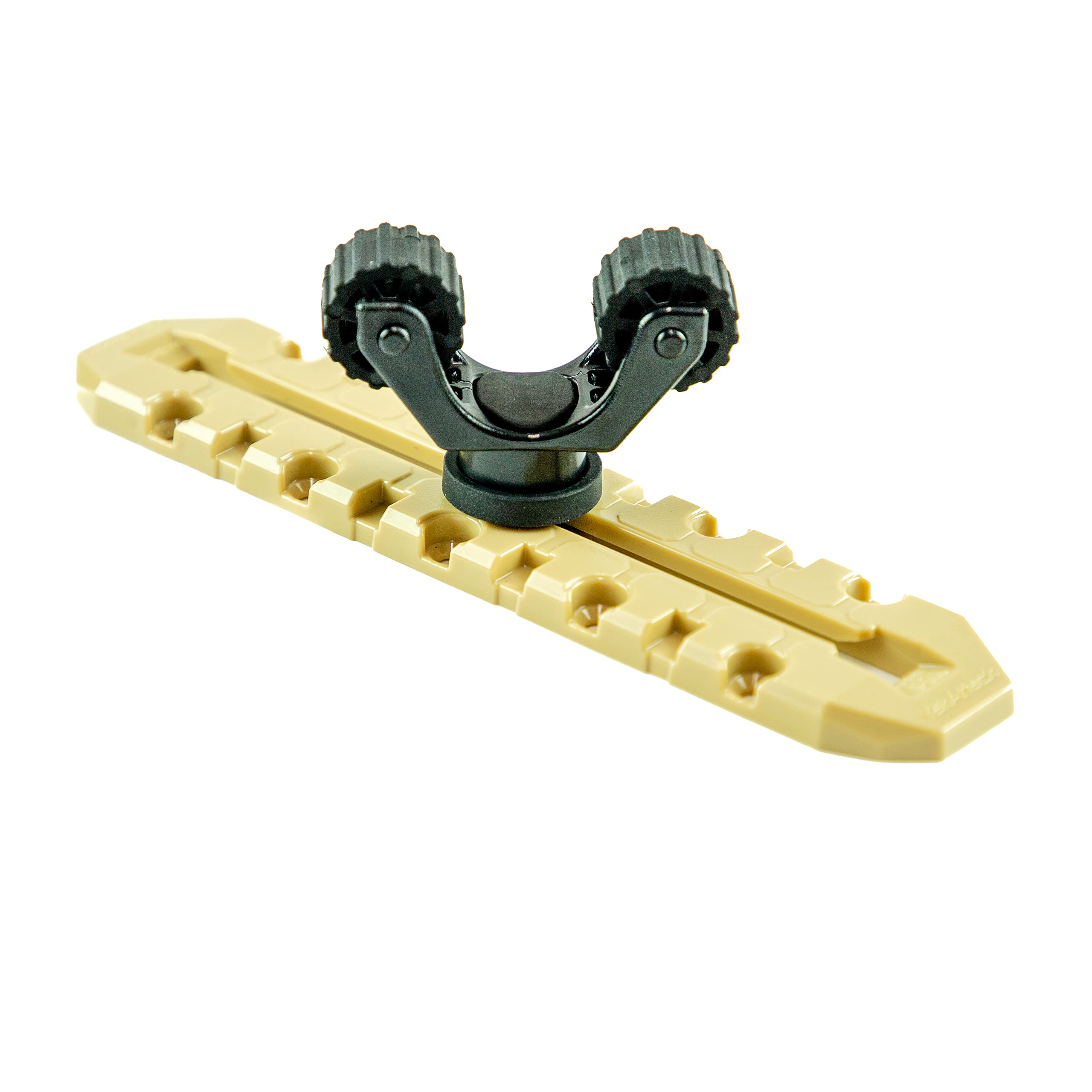YakAttack GridLoc MightyMount XL 9 Kayak Accessory Mount - Desert Sand - Heavy Duty Kayak Fishing Gear for Rod Holders, Cameras & Electronics - Perfect for Kayak Anglers & Outdoor Adventures