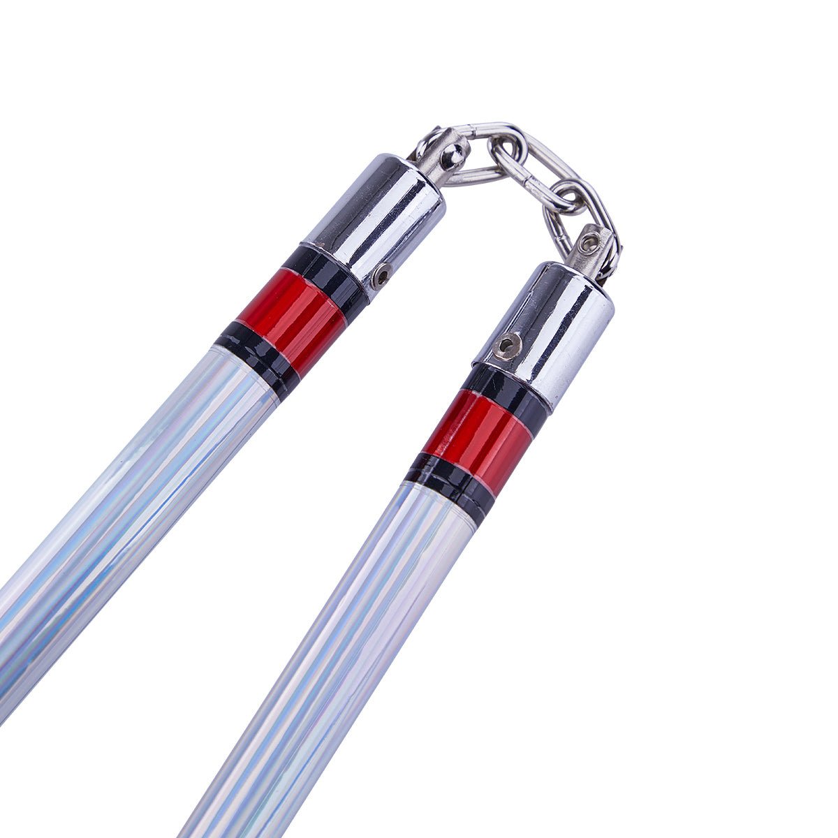 Professional Competition Nunchaku - Fire and Ice Design for Martial Arts Training, Self Defense, and Performance | Perfect for Karate, Kung Fu, and Taekwondo Practitioners