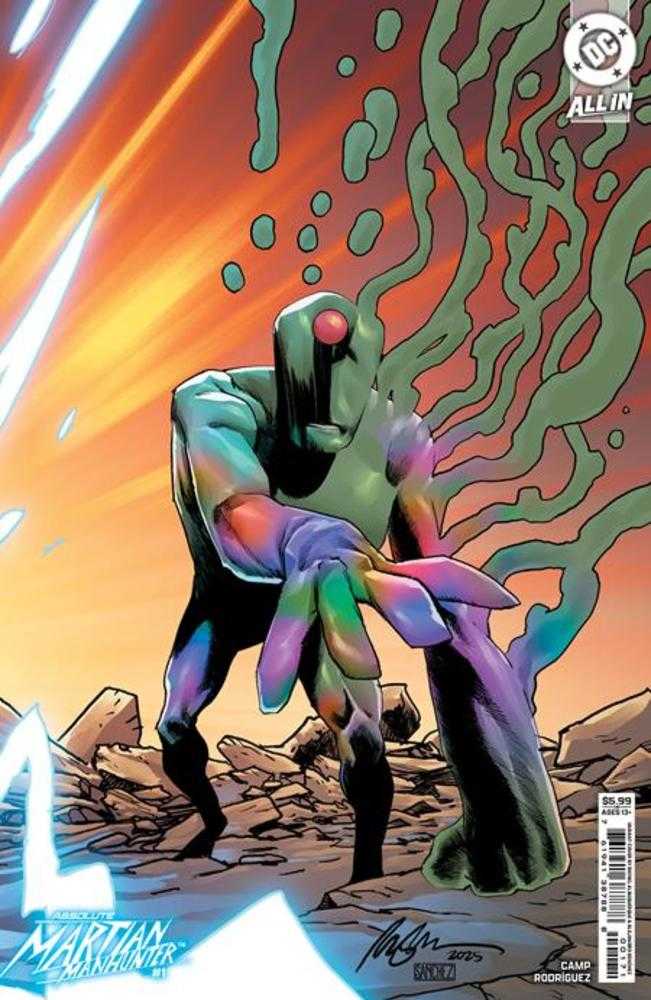 Absolute Martian Manhunter #1 (Of 6) Cover D Rafael Albuquerque Connecting Card Stock Variant - DC Comics Collectible for Superhero Fans, Perfect for Display & Comic Book Collections