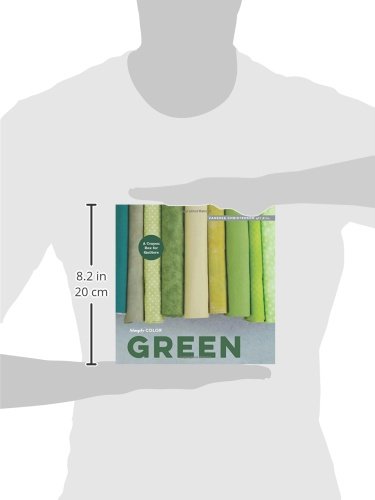Simply Color: Green Fabric Crayons - Perfect for Quilters & Sewing Projects | Vibrant Fabric Marking Tools for DIY Crafts & Textile Arts