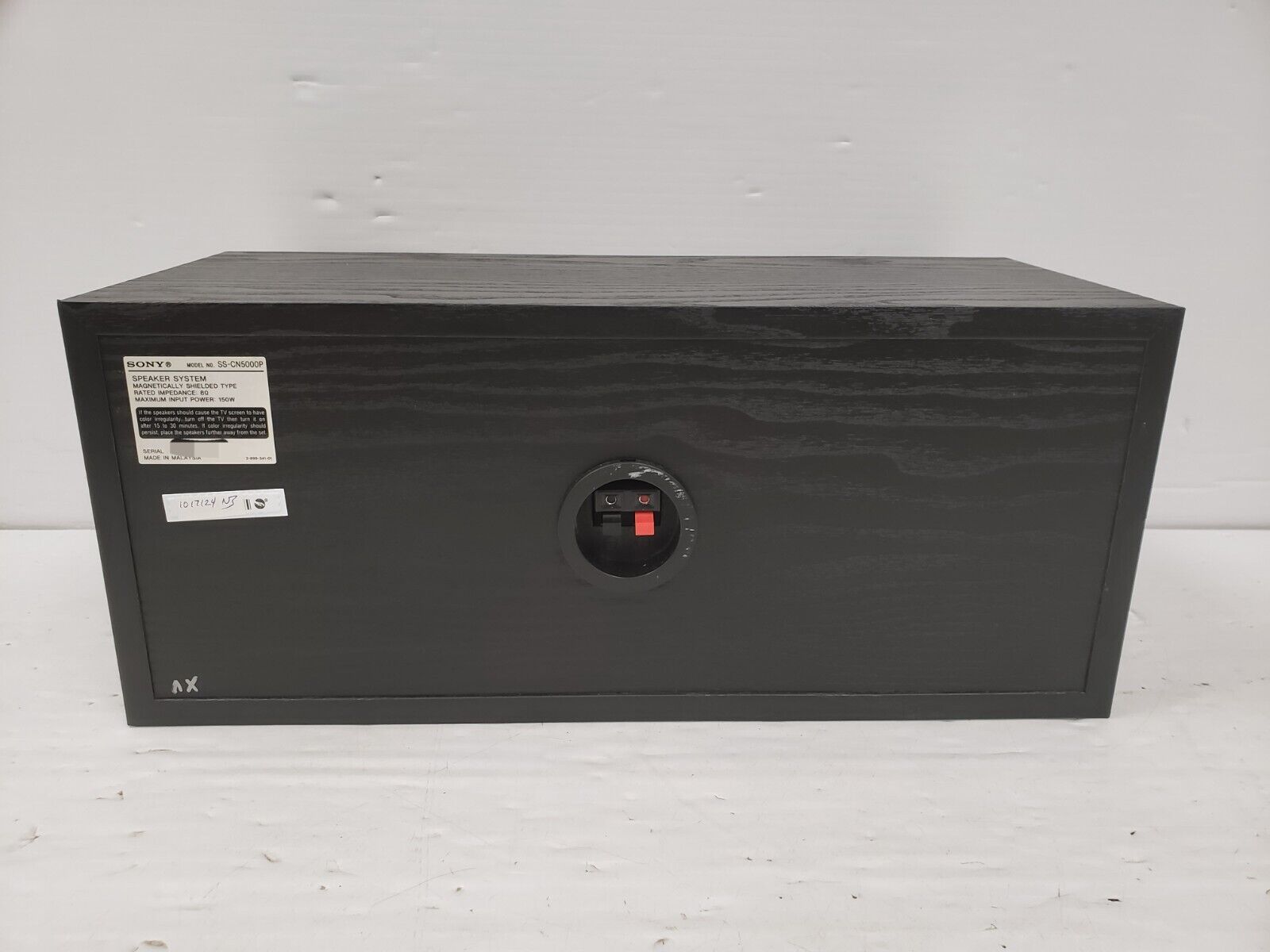 Sony SS-CN5000P Center Channel Speaker for Home Theater - High-Quality Audio for Movies, Music & Gaming
