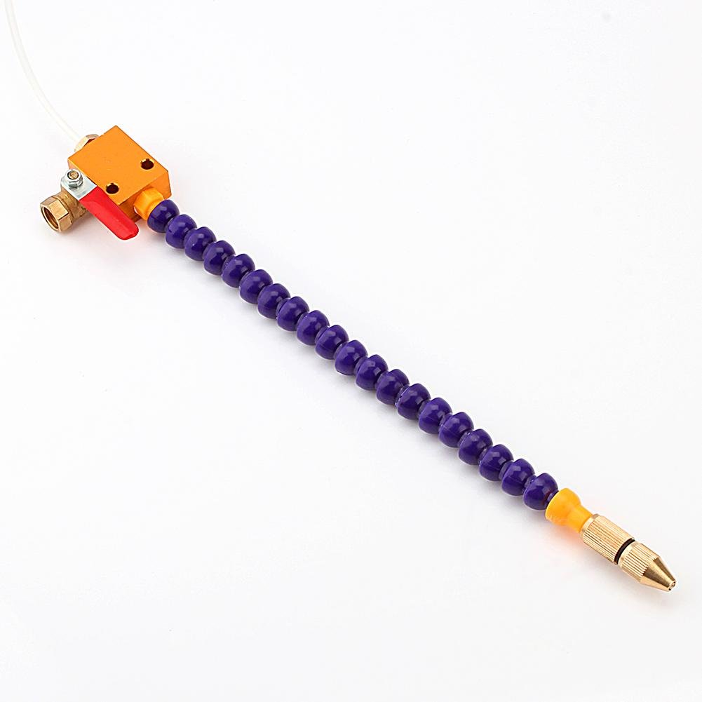 Adjustable Coolant Spray System with Magnetic Base - 8mm Air Pipe Thread for CNC Lathe, Milling & Drilling Machines | Perfect for Metalworking & Coolant Lubrication in Workshops