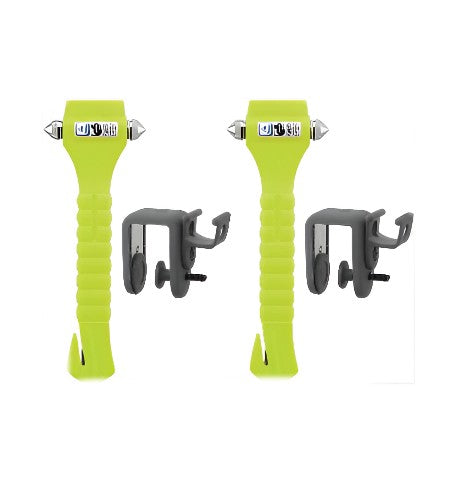 2 Pack Emergency Escape Tool - Car Window Breaker & Seatbelt Cutter for Safety - Perfect for Vehicles, Home, and Outdoor Emergencies