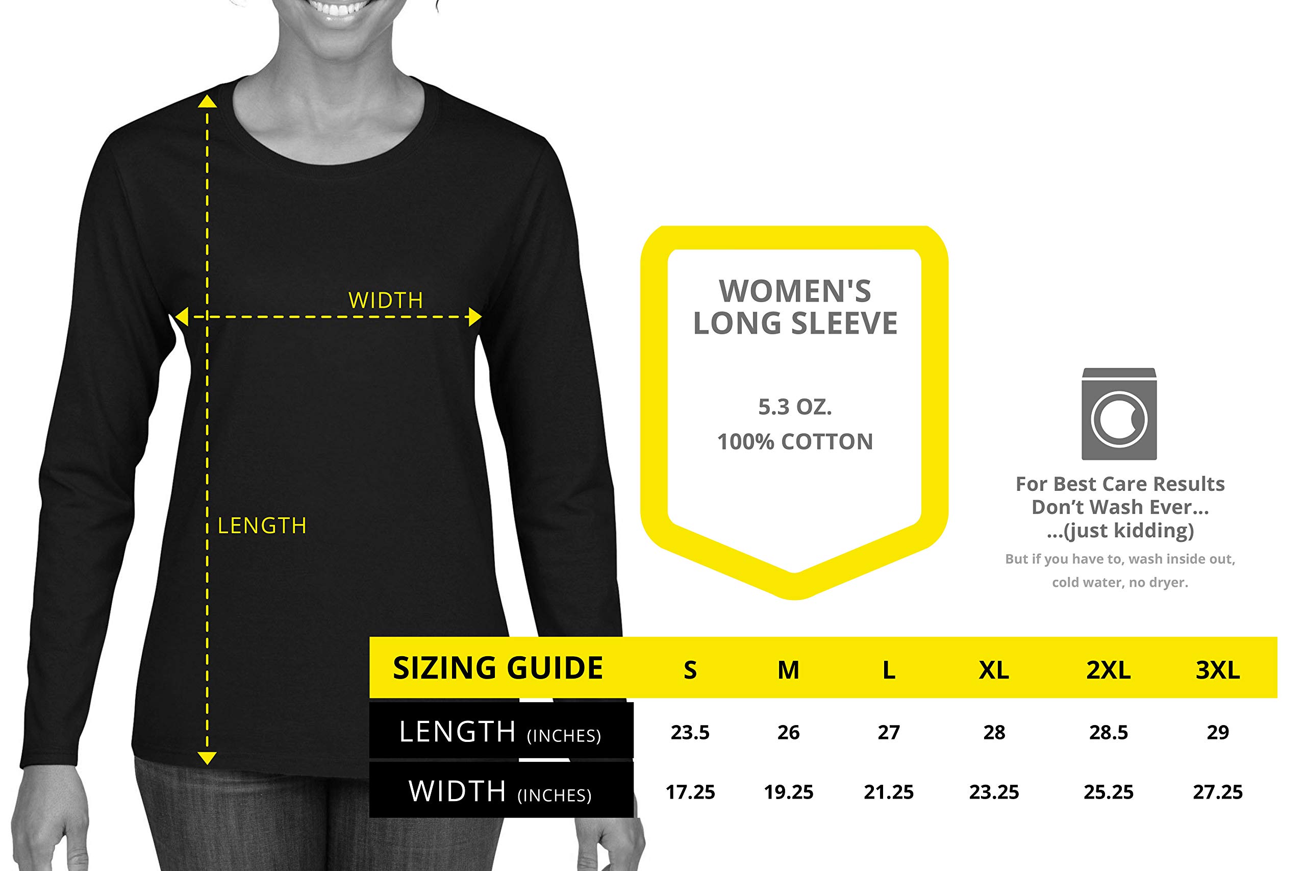 Wild Bobby Power to The People Black Pride Women's Graphic Long Sleeve T-Shirt | Black History Month Apparel | Protest & Empowerment Fashion for Women