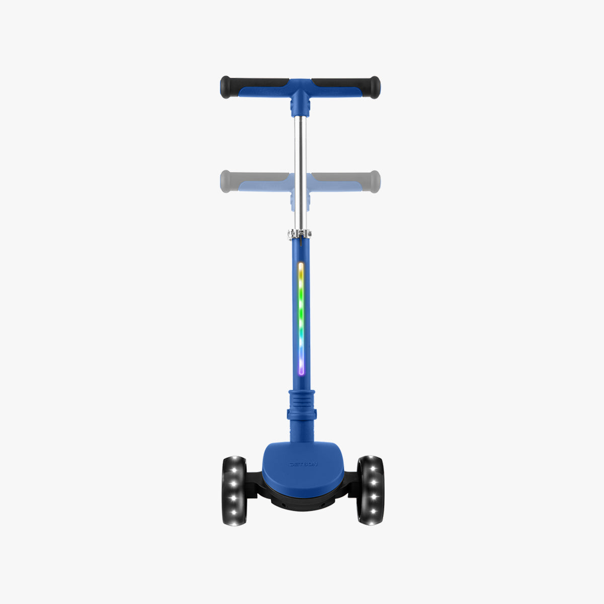 Star Three Wheel LED Light Up Kick Scooter for Kids - Adjustable Height, Durable & Safe Ride - Perfect for Commuting, School, and Outdoor Fun