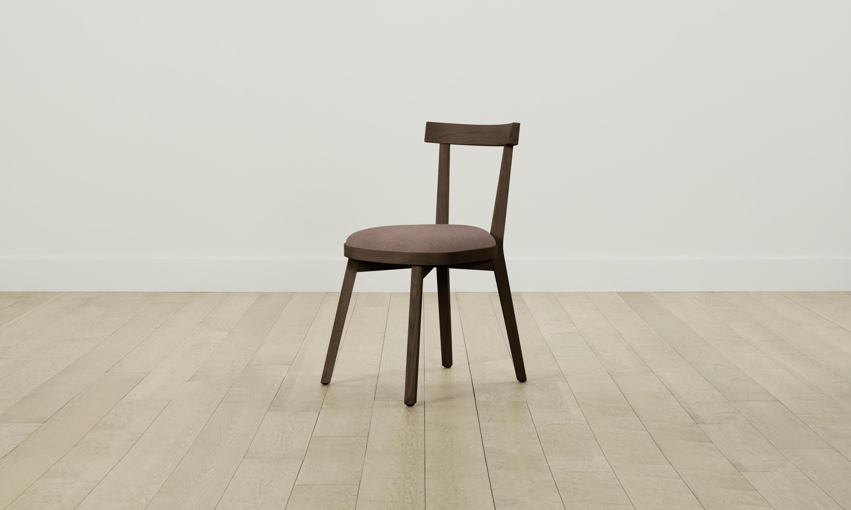 Allen Dining Chair - Modern Mohair Peony Upholstered Seat - Perfect for Kitchen, Dining Room & Home Office