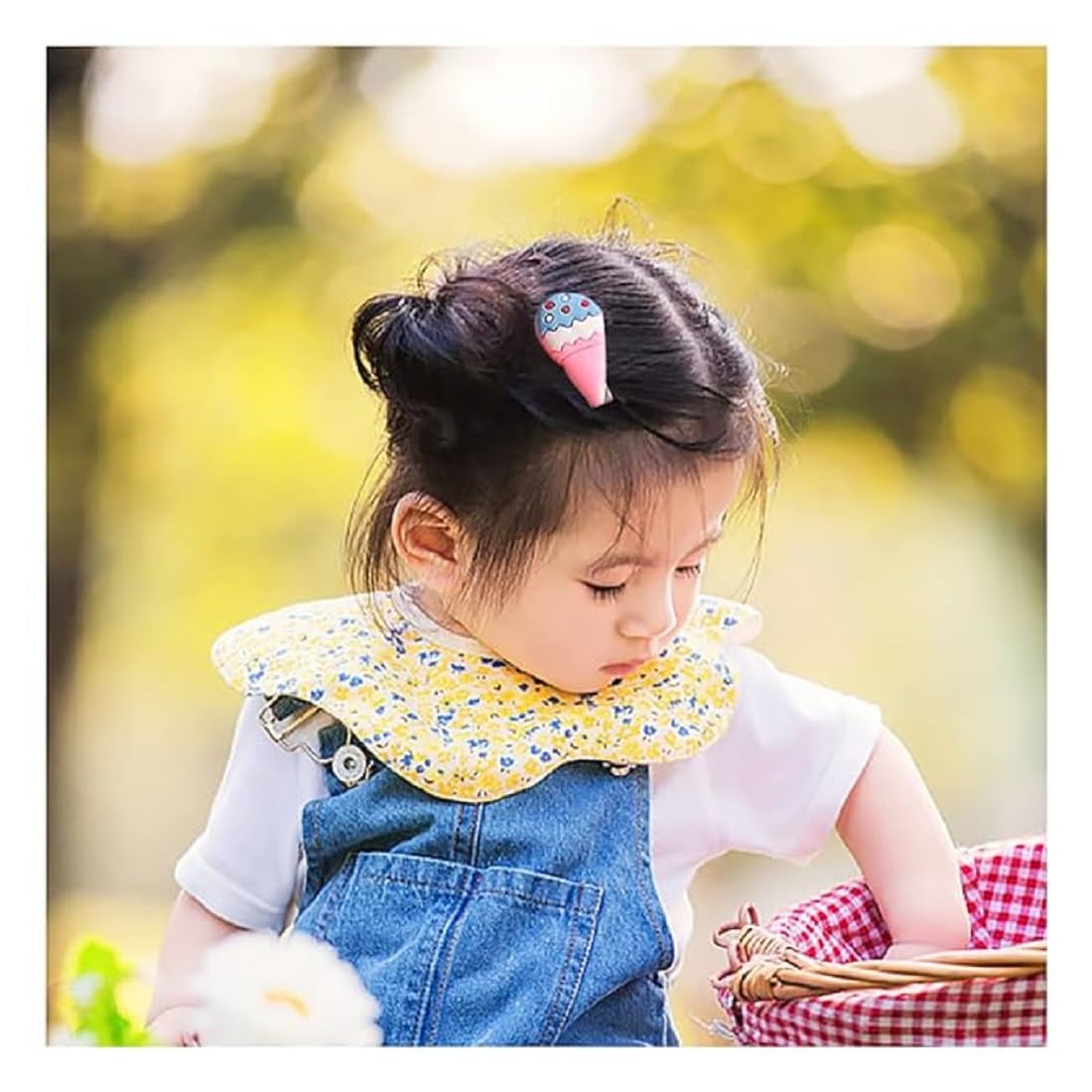 Abrish Multi Unicorn Cartoon Hair Clips for Girls - Cute Animal Character Hair Accessories with Mix Designs - Perfect for School, Parties & Everyday Wear