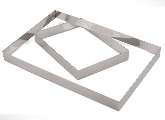 JB Prince Seamless Sheet Pan Extender - 2.4 Inch Height - Perfect for Baking, Roasting & Food Prep in Commercial & Home Kitchens