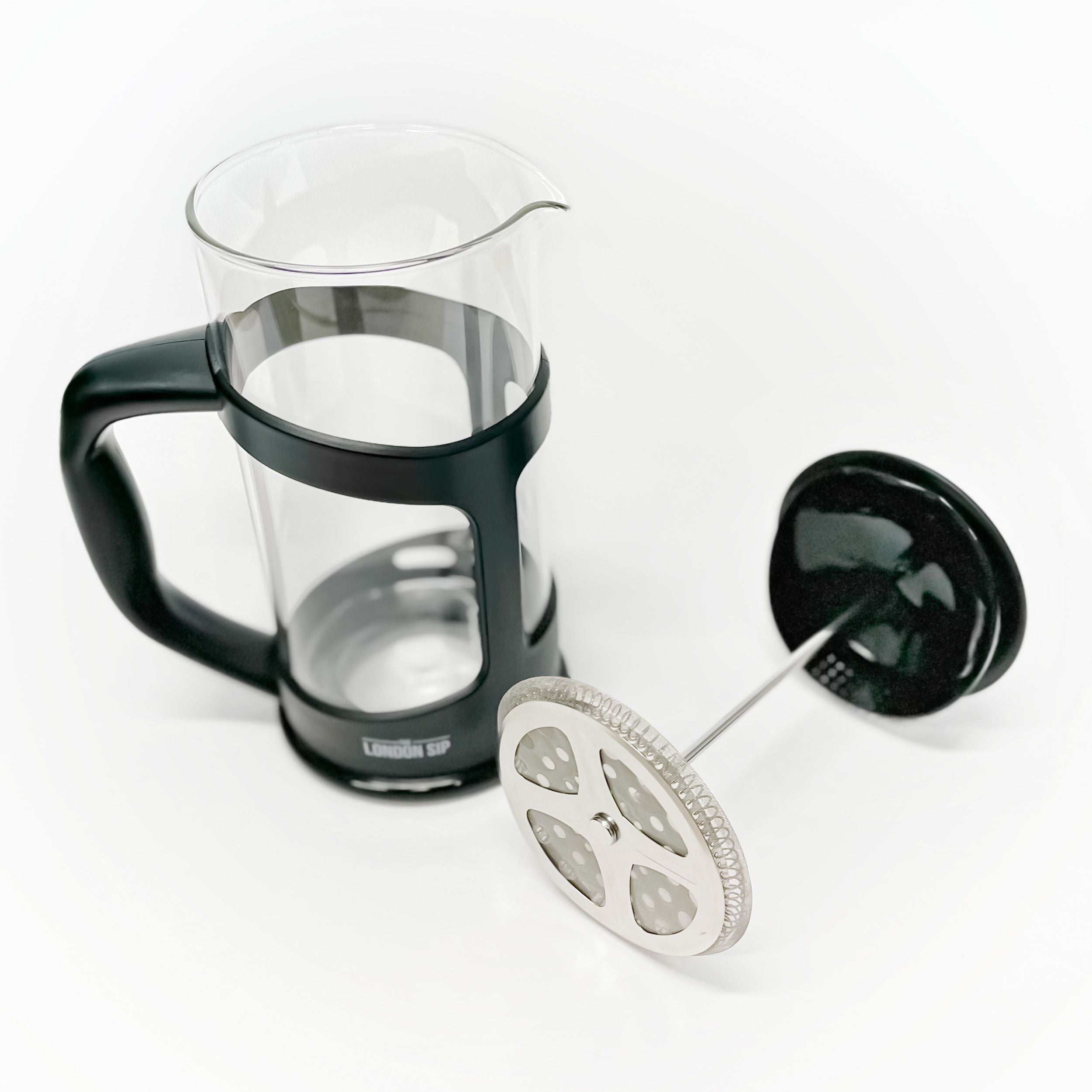 Premium French Press Coffee Maker - 34oz Stainless Steel Immersion Brewer for Rich, Bold Coffee - Perfect for Home, Office & Camping Use