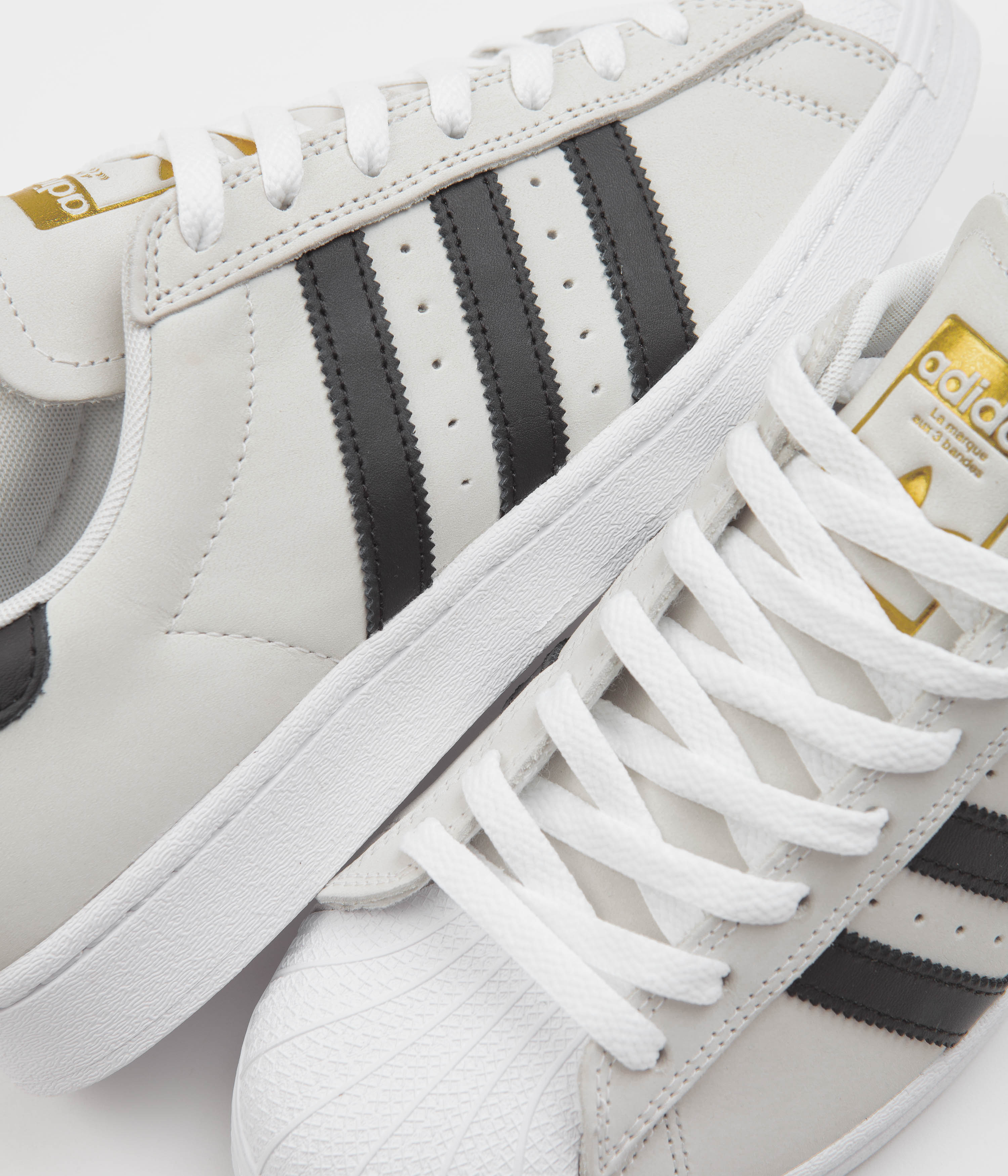 Adidas Superstar Shoes Men Women - White Core Black Gold Metallic - Classic Sneakers for Casual Wear, Running & Street Style