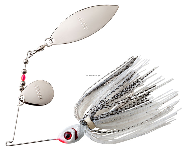 Booyah Tandem Blade Spinnerbait - Premium Bass Fishing Lures for Freshwater & Saltwater - Ideal for Casting, Trolling, and Tournament Fishing