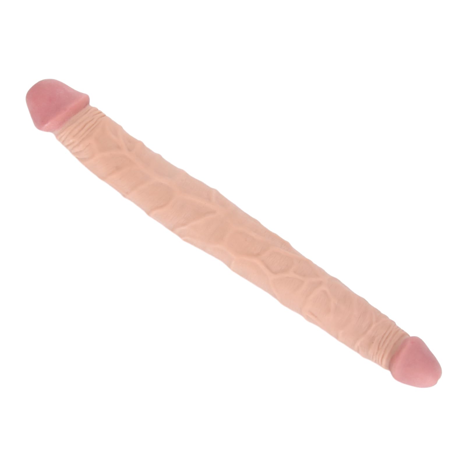 14.5 Inch Realistic Double Ended Dildo - Dual-Sided Silicone Penis Toy for Anal & Vaginal Stimulation | Adult Sex Toys for Women, Couples & Lesbians | Perfect for Solo Play, Partnered Fun & BDSM Scenes