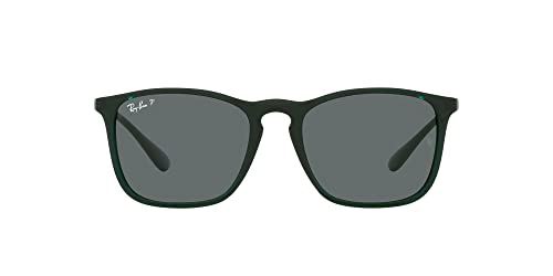 Transparent Green/Dark Grey Polarized