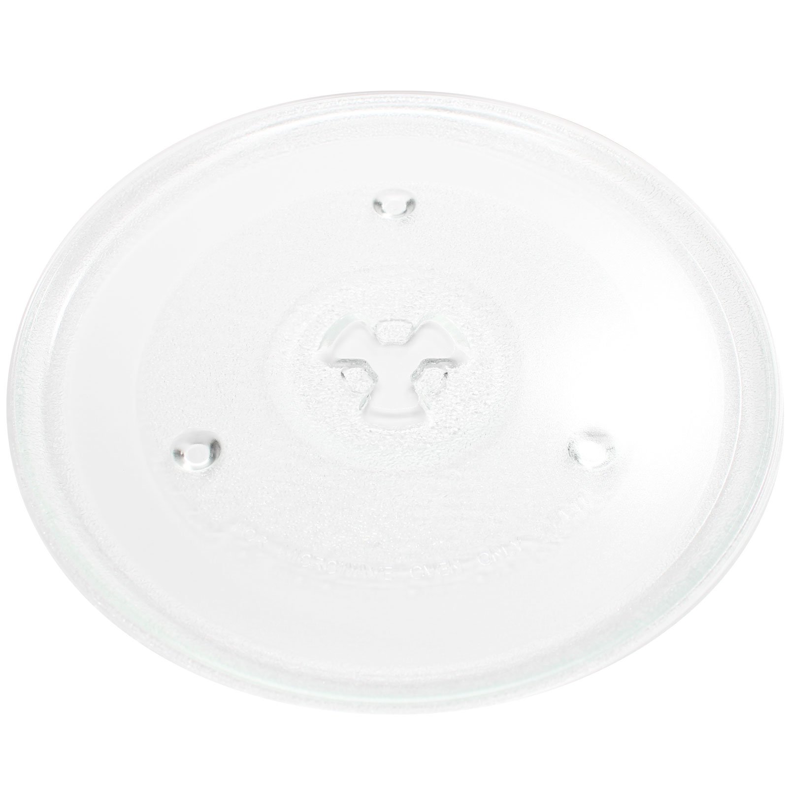 Replacement Emerson MW8977 Microwave Glass Plate - Compatible with Emerson P23 252100500497 Microwave Turntable Tray - 10.5 Inch (270mm) - Durable & Shatterproof for Smooth Heating & Defrosting