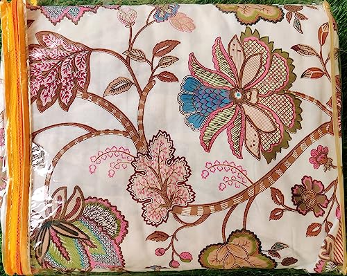 Pink And Brown Floral